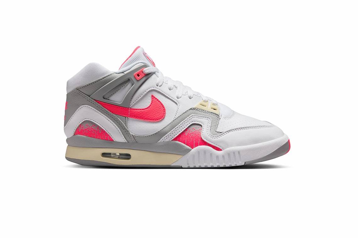 NIKE Air Tech Challenge 2 - White / Racer Pink Nike Different Ways To Lace Shoes