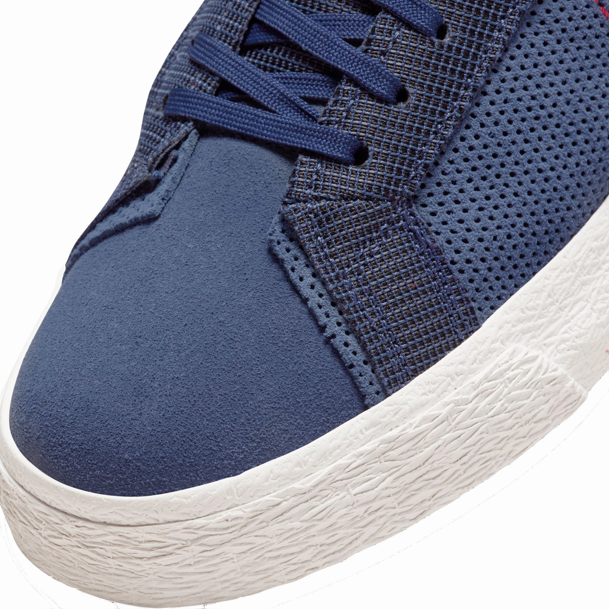 Most Comfortable Nike Shoe Nike SB Zoom Blazer Mid PRM University Red/University Gold/Summit White/Midnight Navy