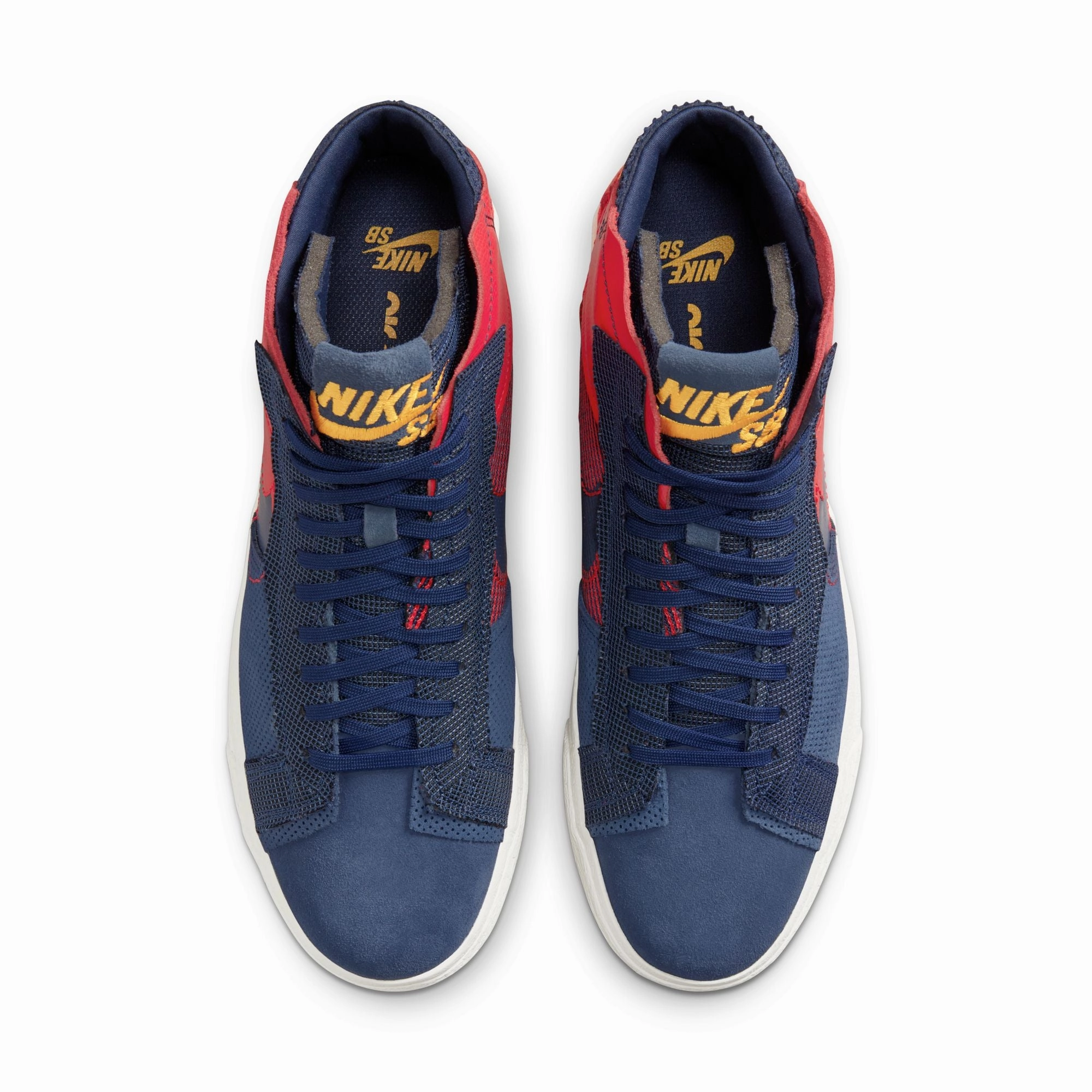 Psg Nike Shoes Nike SB Zoom Blazer Mid PRM University Red/University Gold/Summit White/Midnight Navy