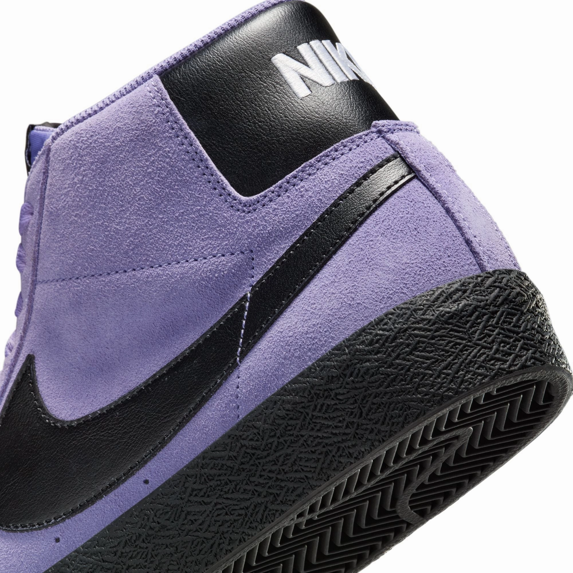 Nike SB Zoom Blazer Mid Dusty Amethyst Black Shoes Arch Support Nike Shoes