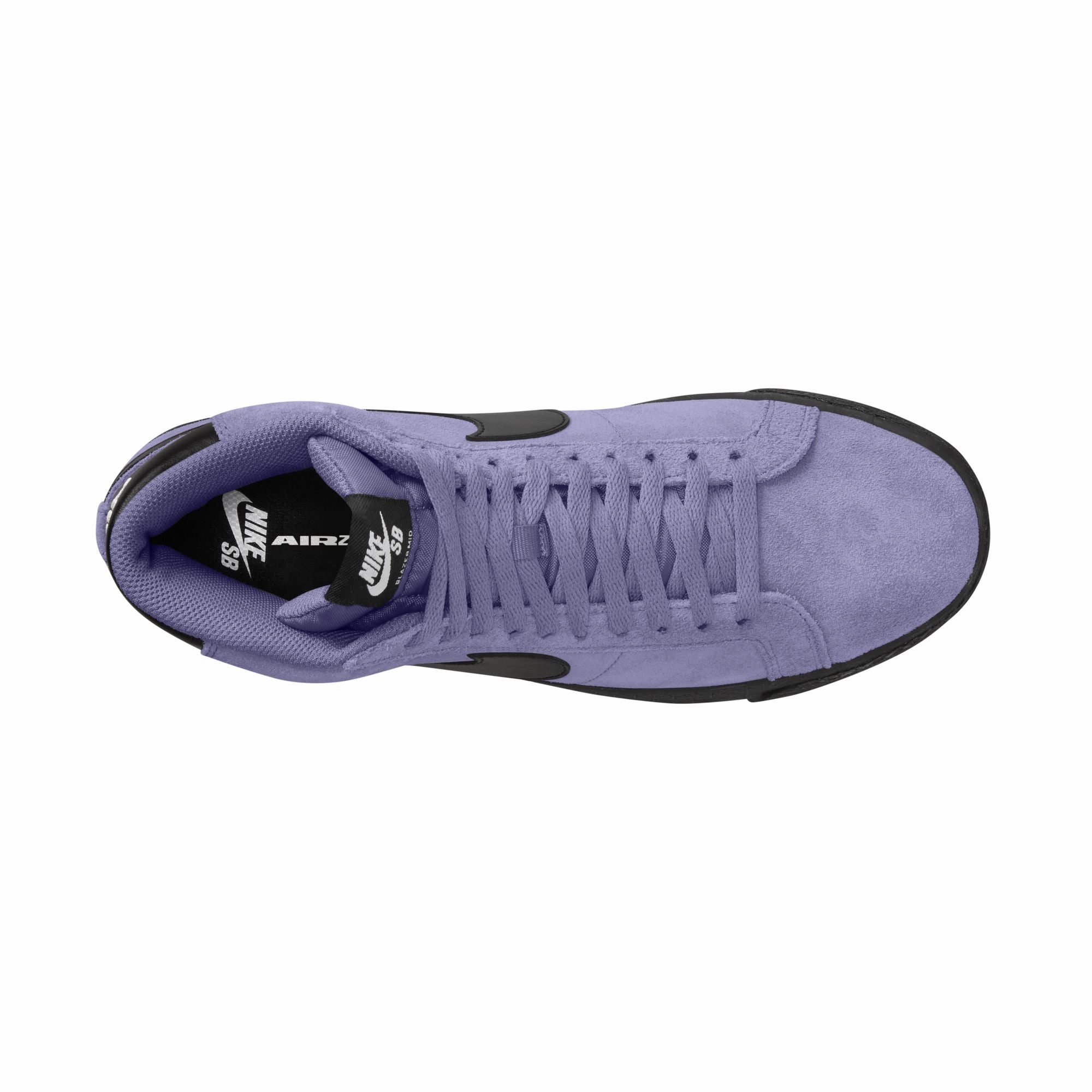 Deion Sanders Is Back With A New Nike Signature Shoe Nike SB Zoom Blazer Mid Dusty Amethyst Black Shoes