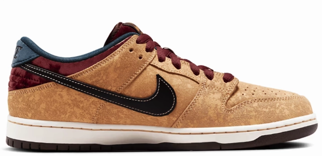 Nike SB - Dunk Low Pro Shoes | Celestial Gold (City Of Cinema) Nike With Straps Shoes