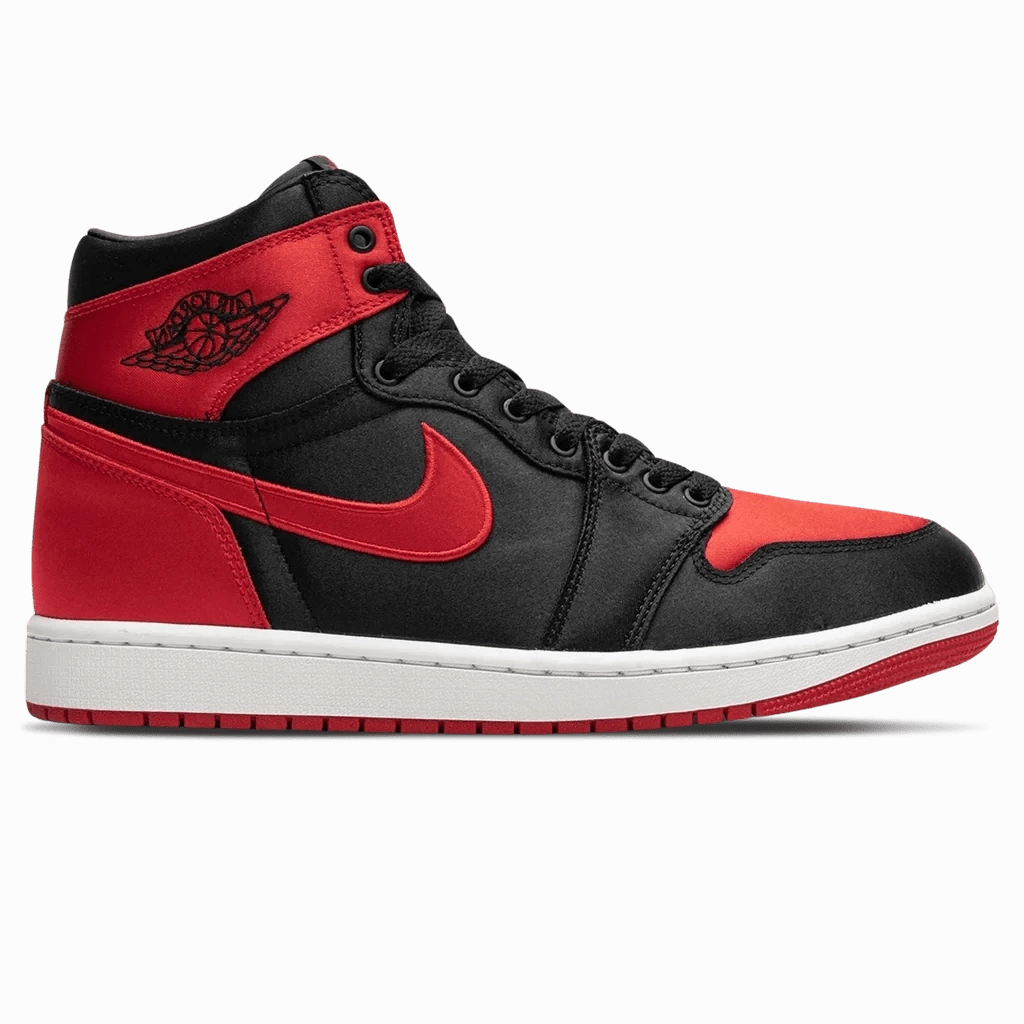 Air Jordan 1 Retro High OG Wmns 'Satin Bred' 2023 Nike Dawn Shoes