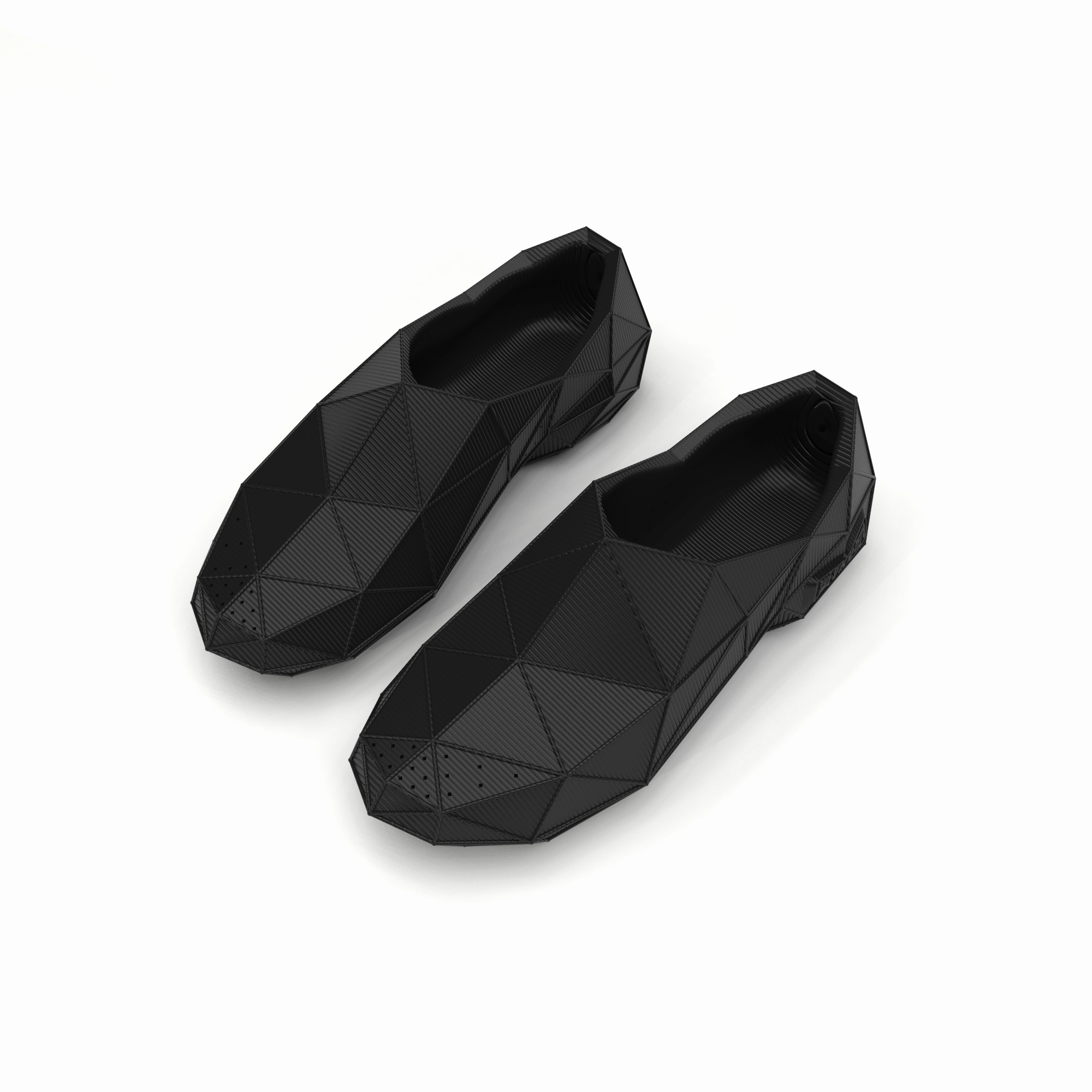 FUSED footwear - Keji Low - 3D printed footwear