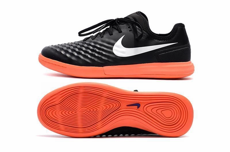 Nike MagistaX Finale II IC Soccer Shoes Black White Orange Nike Mcenroe Tennis Shoes