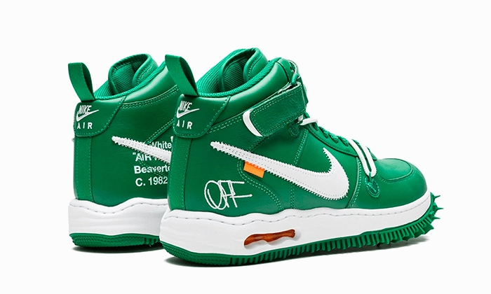Nike Off-White Air Force 1 Mid SP Pine Green Nike Tiger Woods Golf Shoe