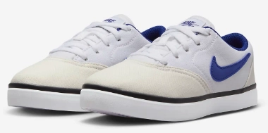 Nike Court Legacy Big Shoes Nike SB - Kids Check Canvas PS Shoes | White Royal