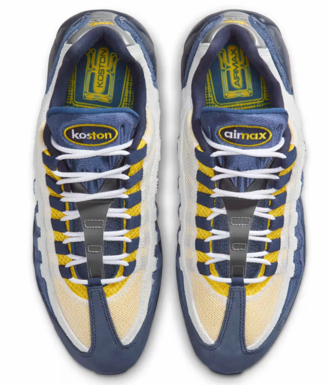 Nike SB - Air Max 95 'Koston' (Obsidian/Speed Yellow-Midnight Navy-Summit White) Nike Shoes Griffey