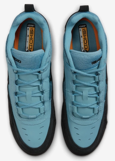 Nike SB - Air Max Ishod Shoes | Denim Turquoise Black Nike Air Max Nuaxis Shoes