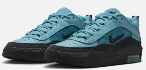 Self Lacing Shoes Nike Nike SB - Air Max Ishod Shoes | Denim Turquoise Black