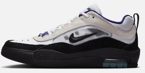 Nike SB - Air Max Ishod Shoes | White Black Purple Nike Mercurial Soccer Shoes