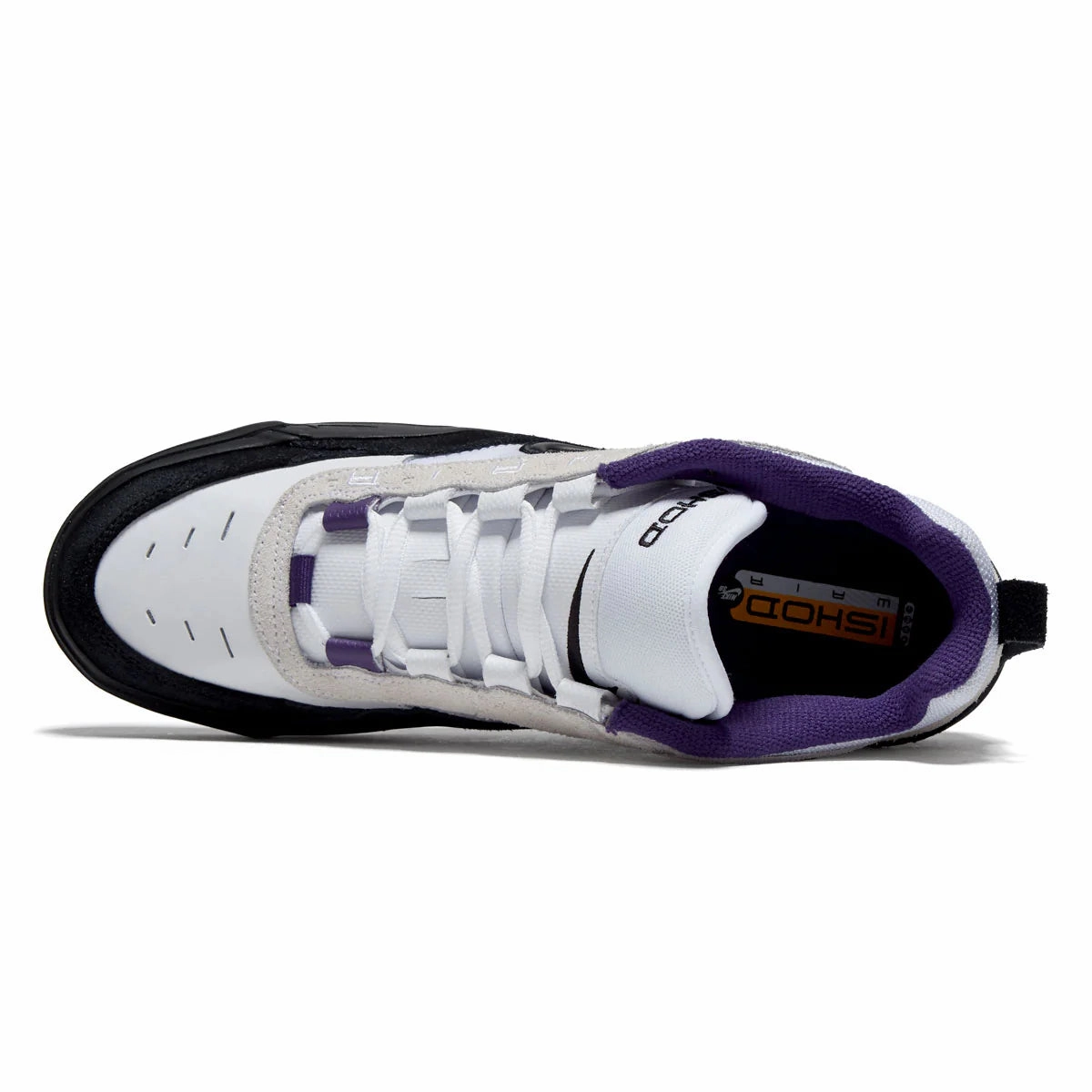 NIKE SB - Air Max Ishod White/Black/Court Purple Amazon Nike Cortez Shoes