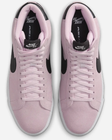 Nike SB - Blazer Mid Shoes | Pink Foam Wide Nike Shoes