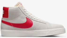 Nike SB - Blazer Mid Shoes | White University Red Air Max Running Shoes