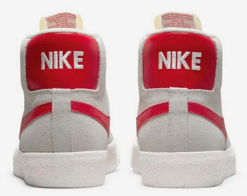 Nike Daily Shoes Nike SB - Blazer Mid Shoes | White University Red