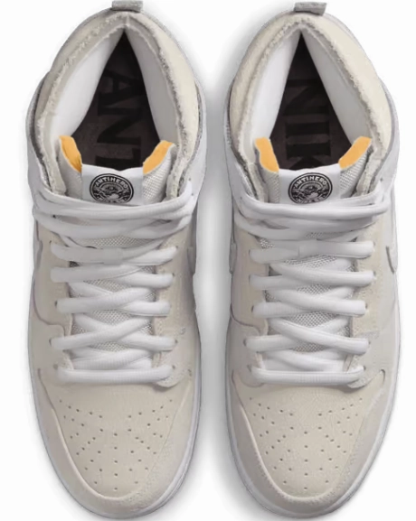 Nike Clay Court Tennis Shoes Nike SB - Dunk High QS Shoes | Wolf Grey (Antihero)