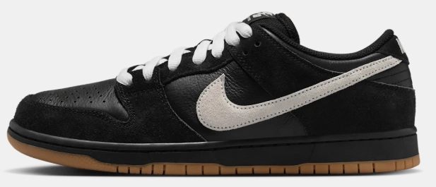 Ugliest Shoes Nike Nike SB - Dunk Low Pro Shoes | Black White Black