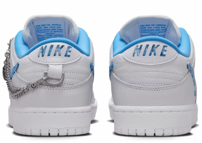 Green And Gray Nike Shoes Nike SB - Dunk Low Pro Shoes | White Blue (Nicole Hause)