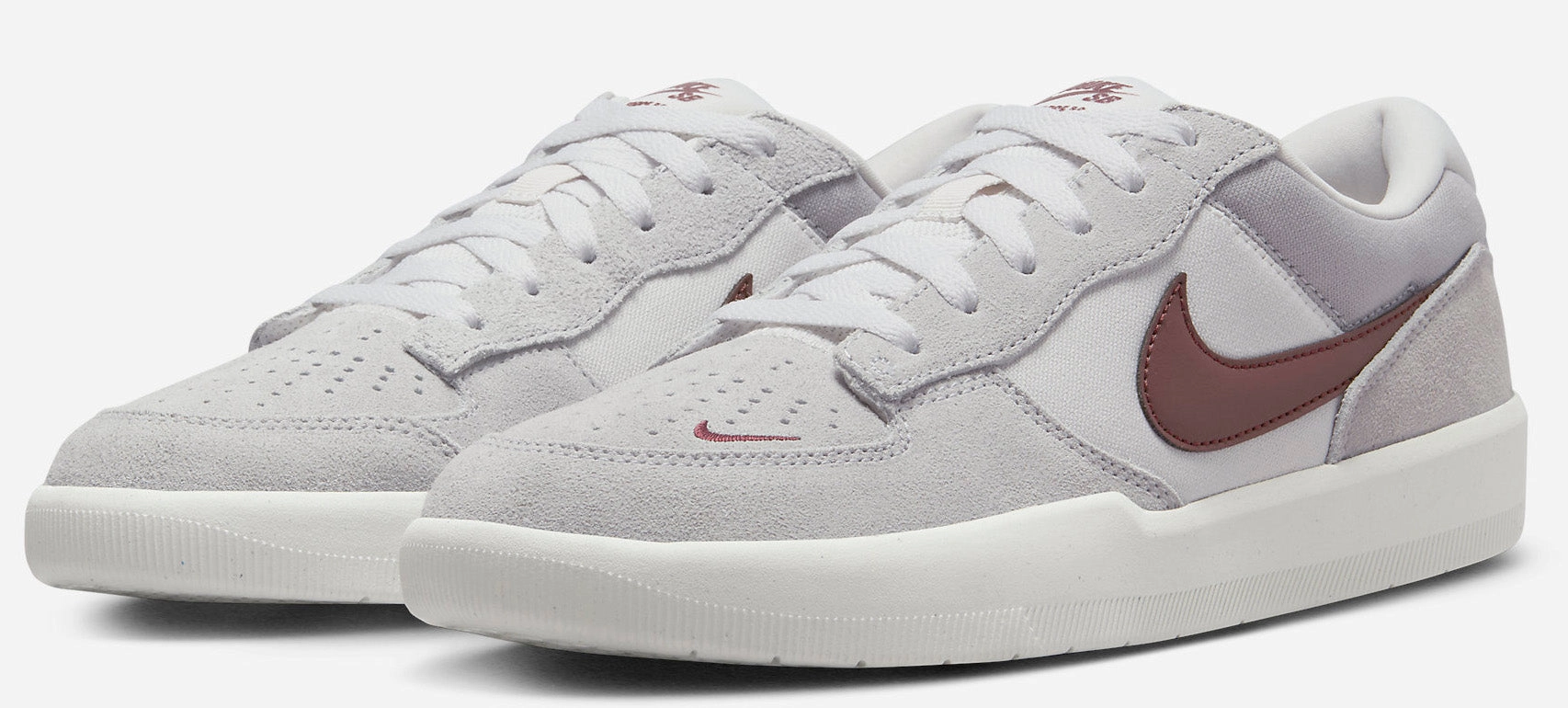 Nike Golf Shoes Jordan Nike SB - Force 58 Shoes | Platinum Dark Red