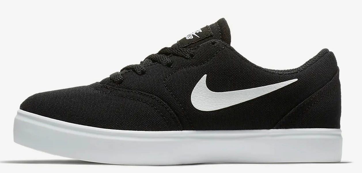 Nike Snakeskin Shoes Nike SB - Kids Check Canvas PS Shoes | Black White