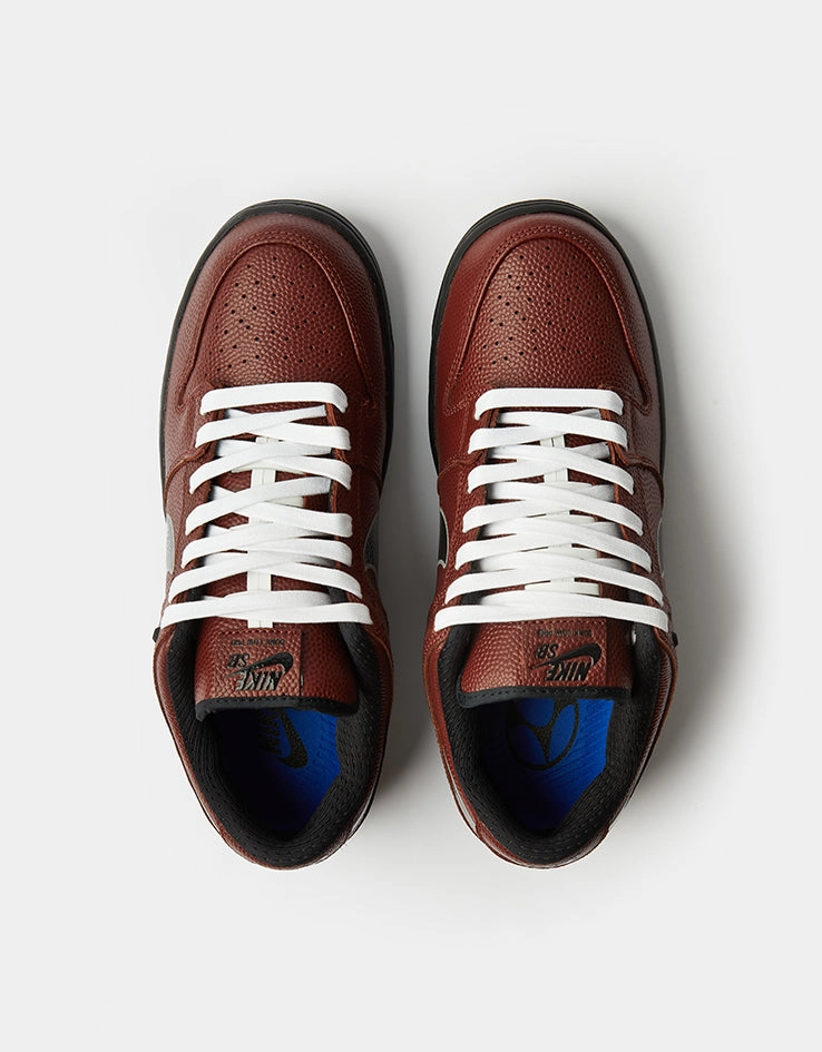 Nike SB 'Limosine' Dunk Low Pro QS Skate Shoes - Dark Pony/Black-Silver-White Nike Air Max Tn Shoes