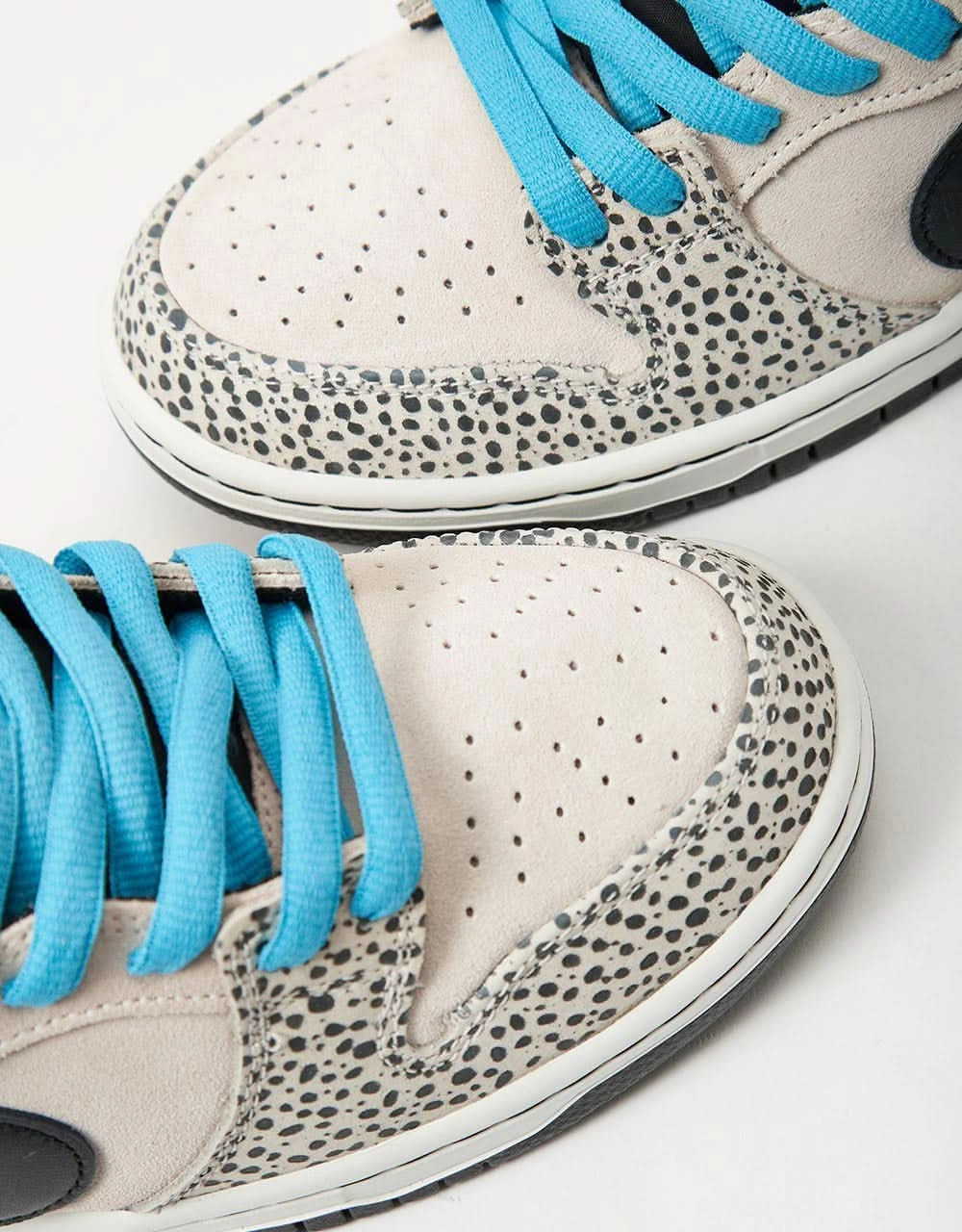 Nike SB 'Safari Electric Pack' Dunk Low Pro QS Skate Shoes - Phantom/Black-Black-Monarch Nike Airforce Shoes