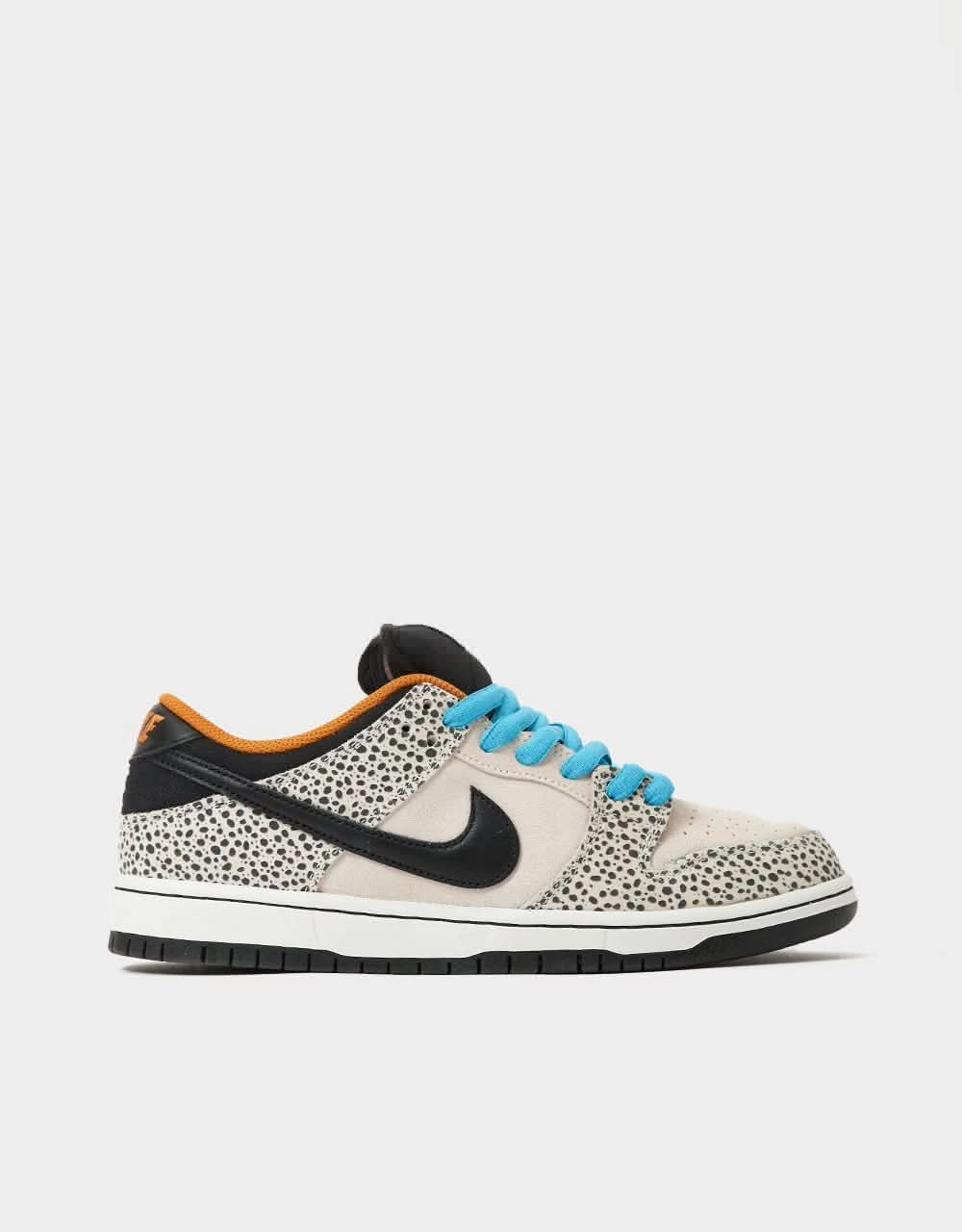 Nike SB 'Safari Electric Pack' Dunk Low Pro QS Skate Shoes - Phantom/Black-Black-Monarch Macys Nike Shoes