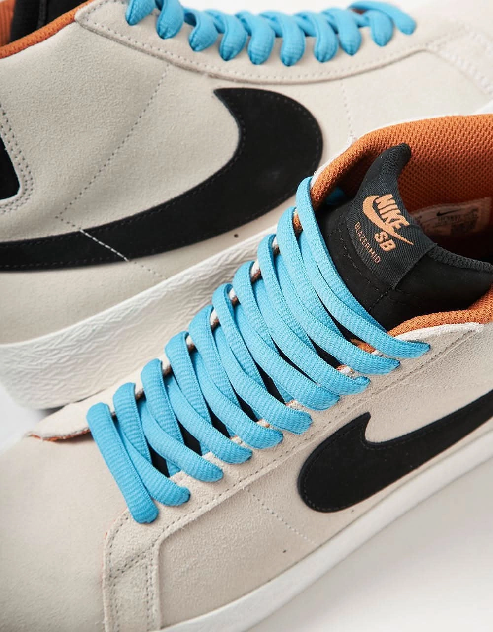 Nike SB 'Safari Electric Pack' Zoom Blazer Mid Skate Shoes - Phantom/Black-Monarch-Summit White Nike Air Max Portal Shoes