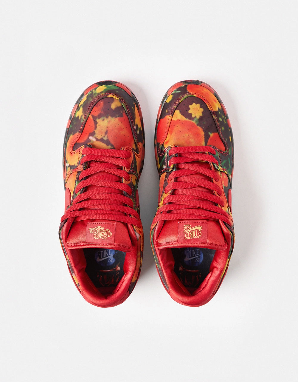 Nike SB 'Wizard of Oz' Dunk Low Pro QS Skate Shoes - Gym Red/University Red-Multi-Color Best Nike Shoes Gym