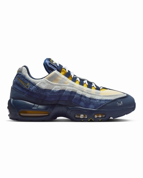 Ugly Nike Shoes Nike SB Air Max 95 x Eric Koston - Obsidian / Speed Yellow - Midnight Navy