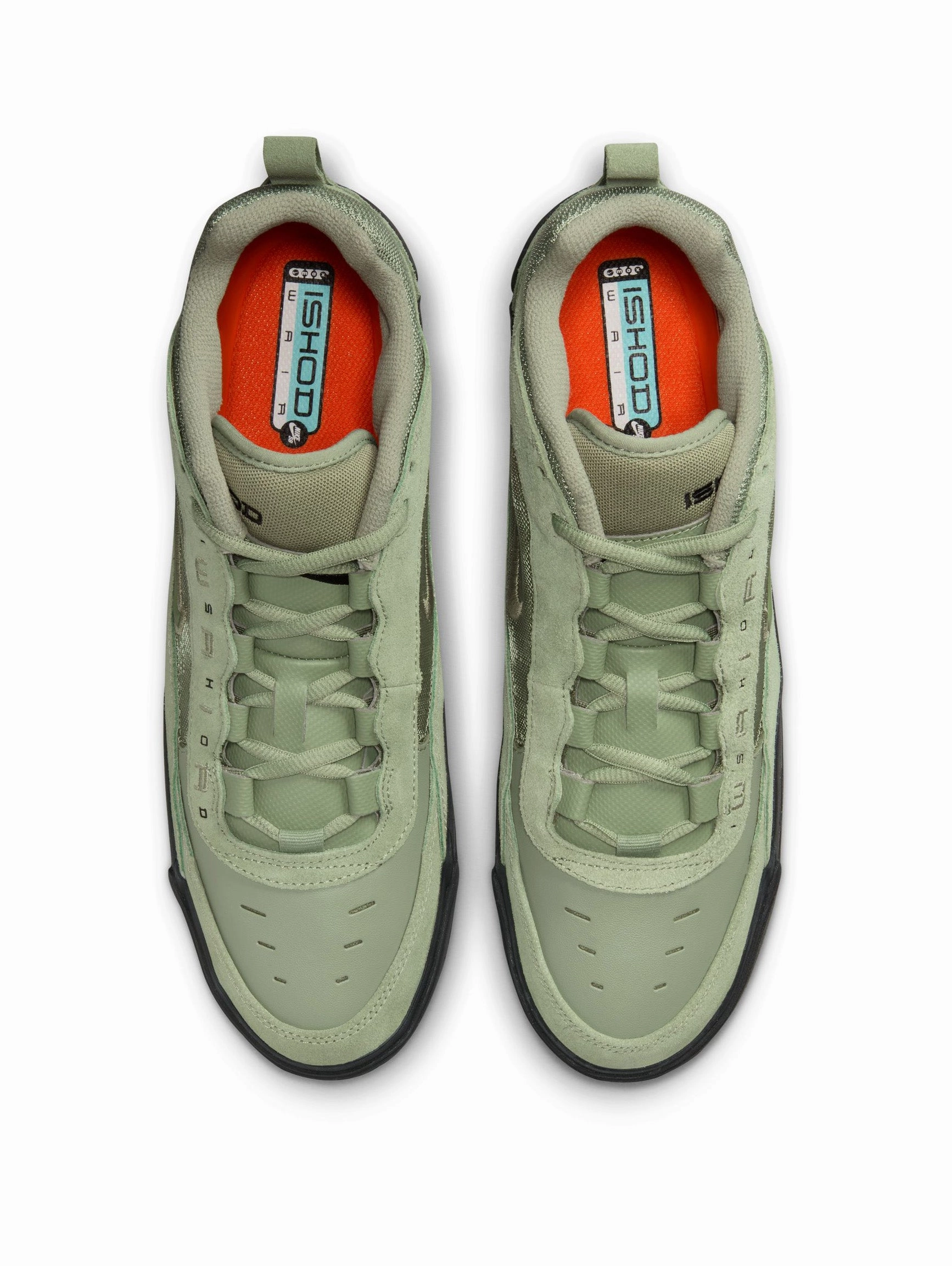 Nike Sb Air Max Ishod - Oil Green / Black Rare Nike Wrestling Shoes