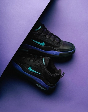Nike Lebron Basketball Shoe Nike SB Air Max Ishod Skate Shoes - Black/Dusty Cactus-Black-Persian Violet