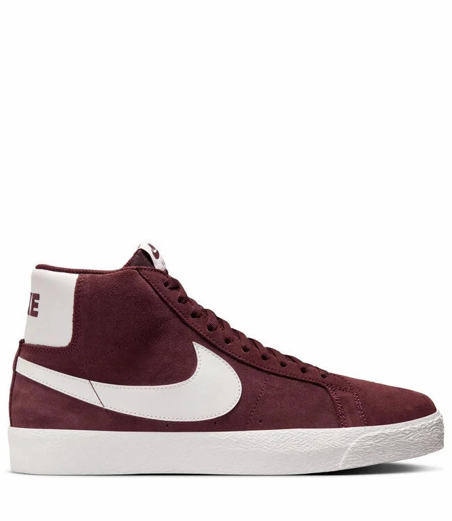 Nike Shoes Uk Nike SB Blazer Mid - ( Burgundy Crush/ Summit White )