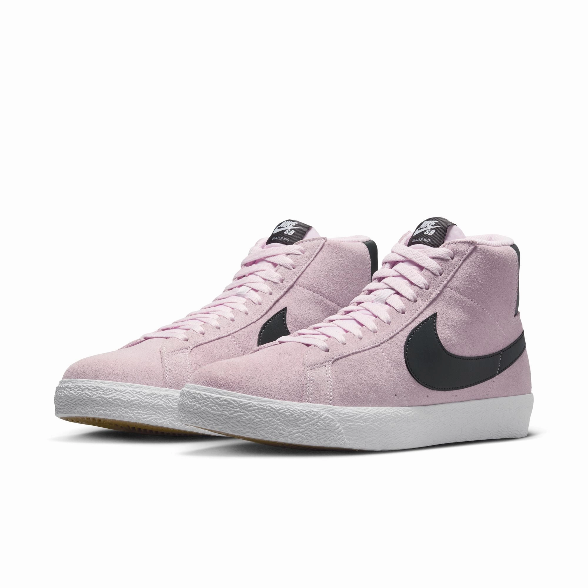 NIKE SB BLAZER MID PINK FOAM/ANTHRACITE-WHITE-GUM YELLOW Pegasus Shoes Nike