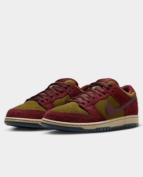Nike Store Custom Shoes Nike SB Dunk Low Pro - Dark Team Red/Burgundy Crush