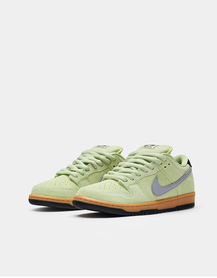 Nike Bling Shoes Nike SB Dunk Low Pro Premium Skate Shoes - Pistachio Frost/Wolf Grey-Black