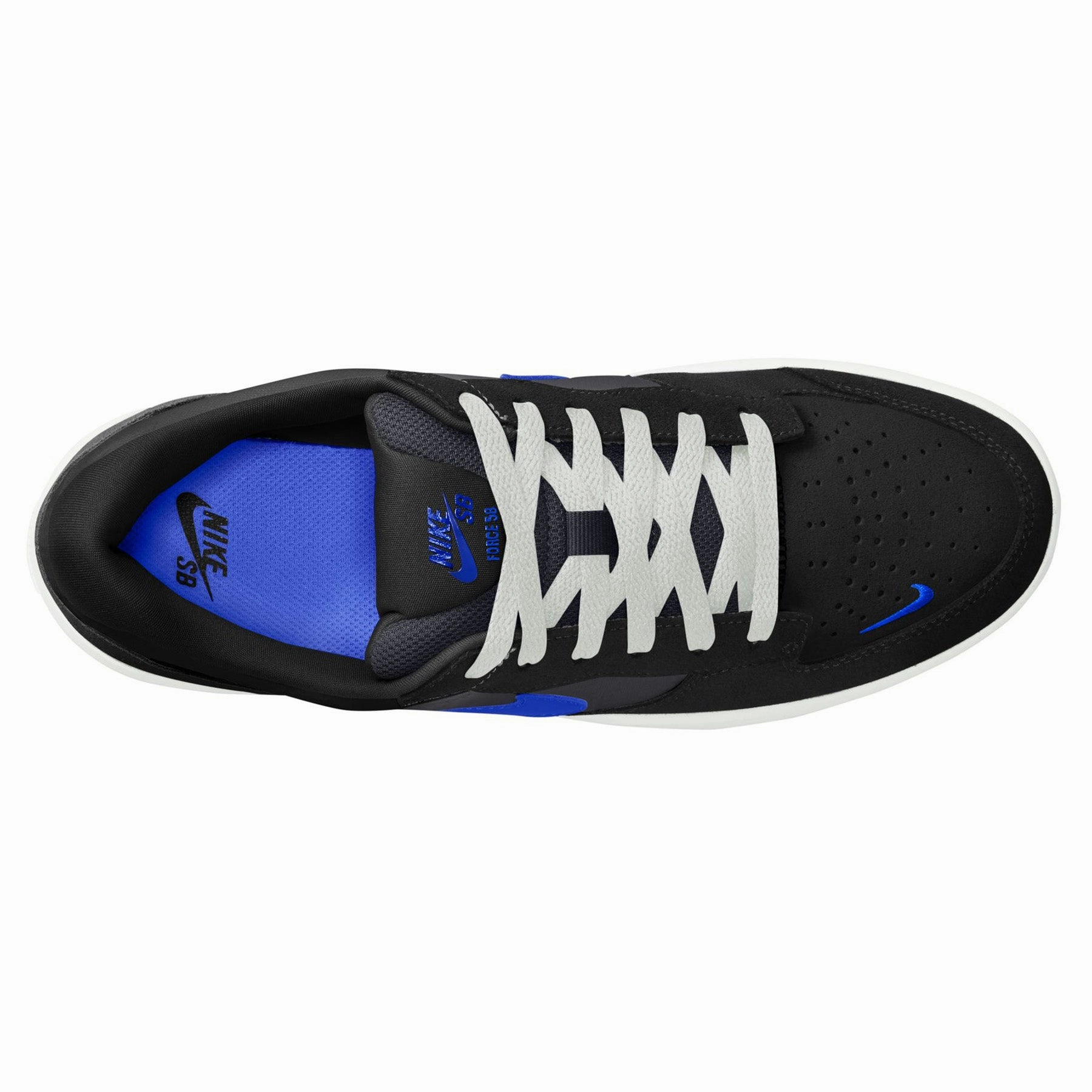 Nike SB Force 58 Black/Hyper Royal Nike Shoes Sb Janoski