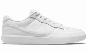 Nike SB Force 58 PRM Shoe - White/White/White Nike Boxing Shoes.