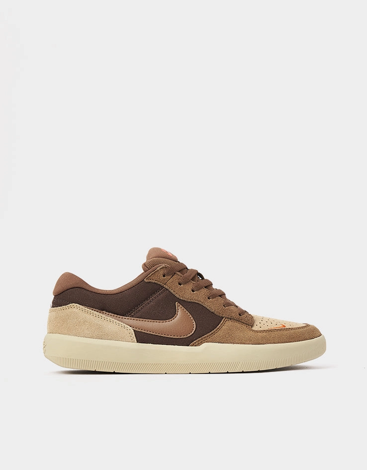 Nike SB Force 58 Skate Shoes - Baroque Brown/Mosswood Brown Stephen Curry Nike Shoes