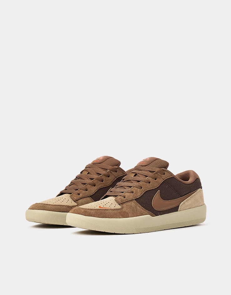 Nike SB Force 58 Skate Shoes - Baroque Brown/Mosswood Brown Olive Green Nike Air Max Shoes