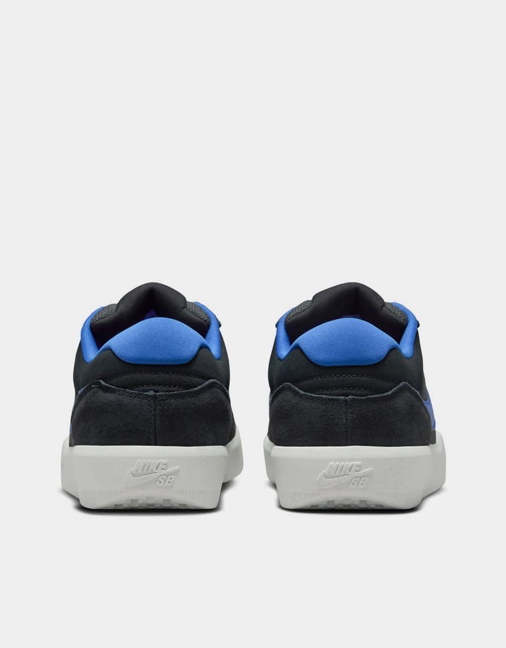 Nike SB Force 58 Skate Shoes - Black/Hyper Royal-Anthracite-Summit White Navy Blue Nike Shoes