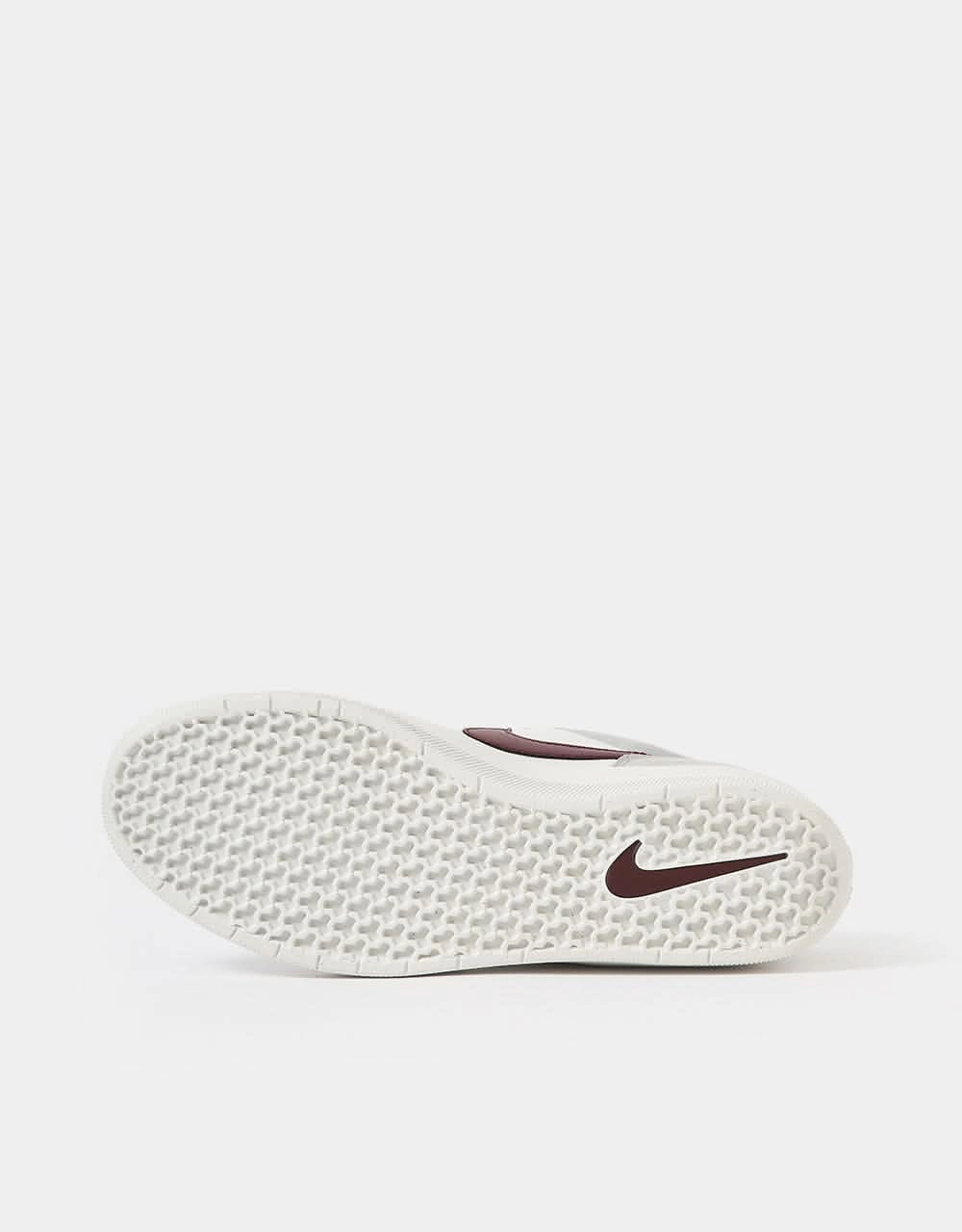 Nike SB Force 58 Skate Shoes - Platinum Tint/Dark Team Red-Wolf Grey Nike Collaborations Shoes