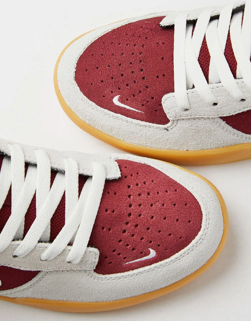 Nike SB Force 58 Skate Shoes - Team Red/White-Summit White-Gum Lt Brown Nike Dallas Cowboys Shoes