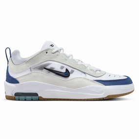 NIKE SB ISHOD 2 AIR MAX WHITE / NAVY-SUMMIT WHITE-BLACK Classic Nike Shoes