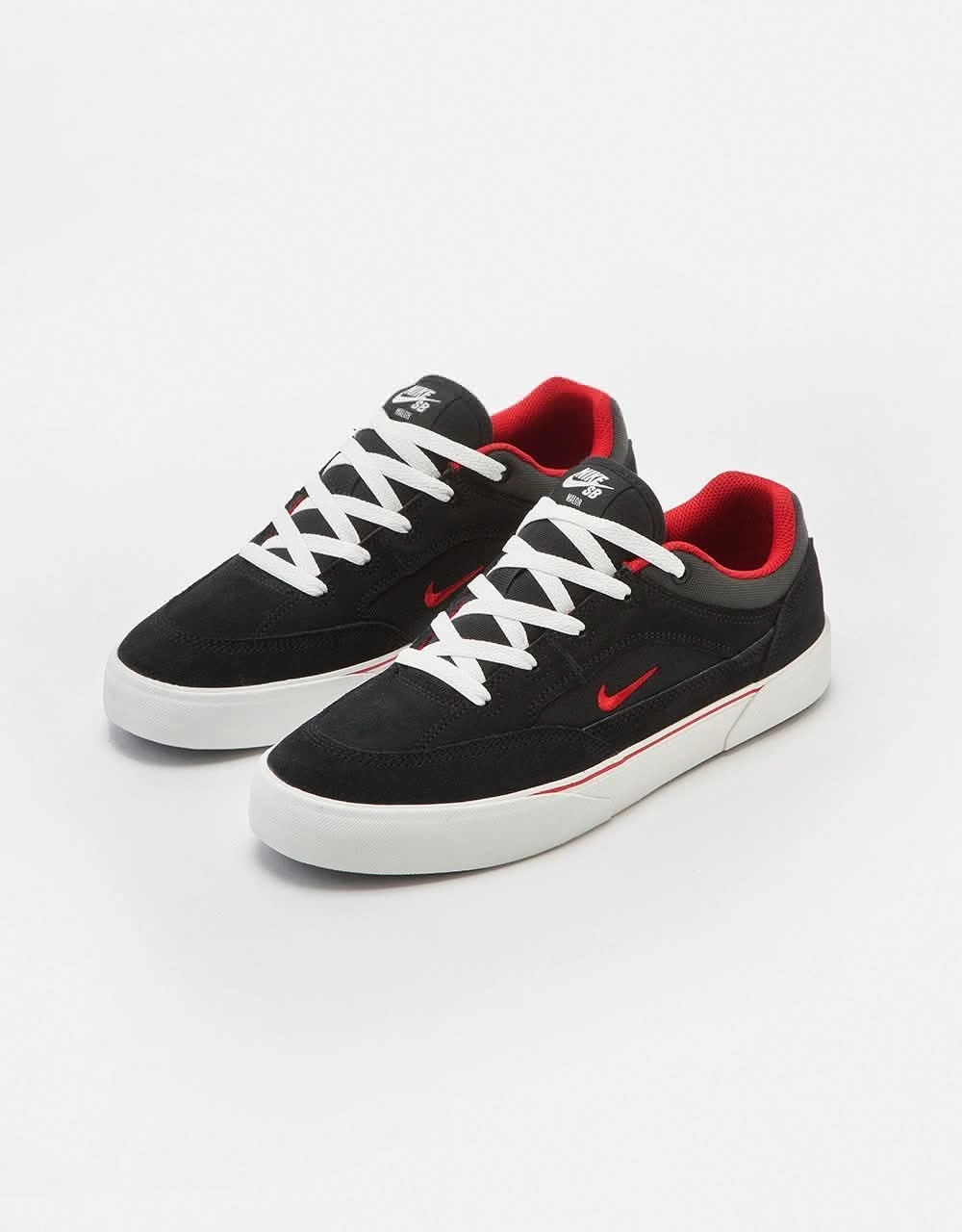 Nike SB Malor Skate Shoes - Black/Gym Red-Black-Anthracite-Summit White Undefeated Nike Shoes