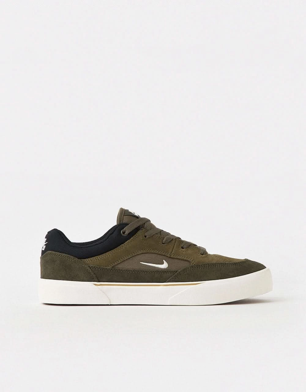 Nike SB Malor Skate Shoes - Medium Olive/Sail-Cargo Khaki-Black-Neutral Olive Nike Phantom Indoor Soccer Shoes