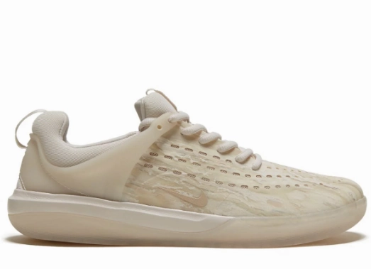 Gato Nike Shoes Nike SB Nyjah 3 PRM Shoe - Phantom/Light Iron Ore/Sanddrift/Light Orewood Brown