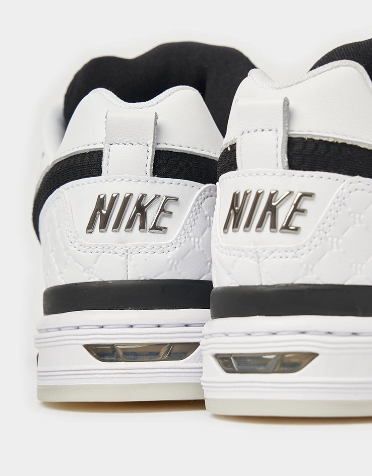 Nike SB Paul Rodriguez Zoom Air Low QS Skate Shoes - White/Black-White-Clear Nike Shoe Size Conversion Chart