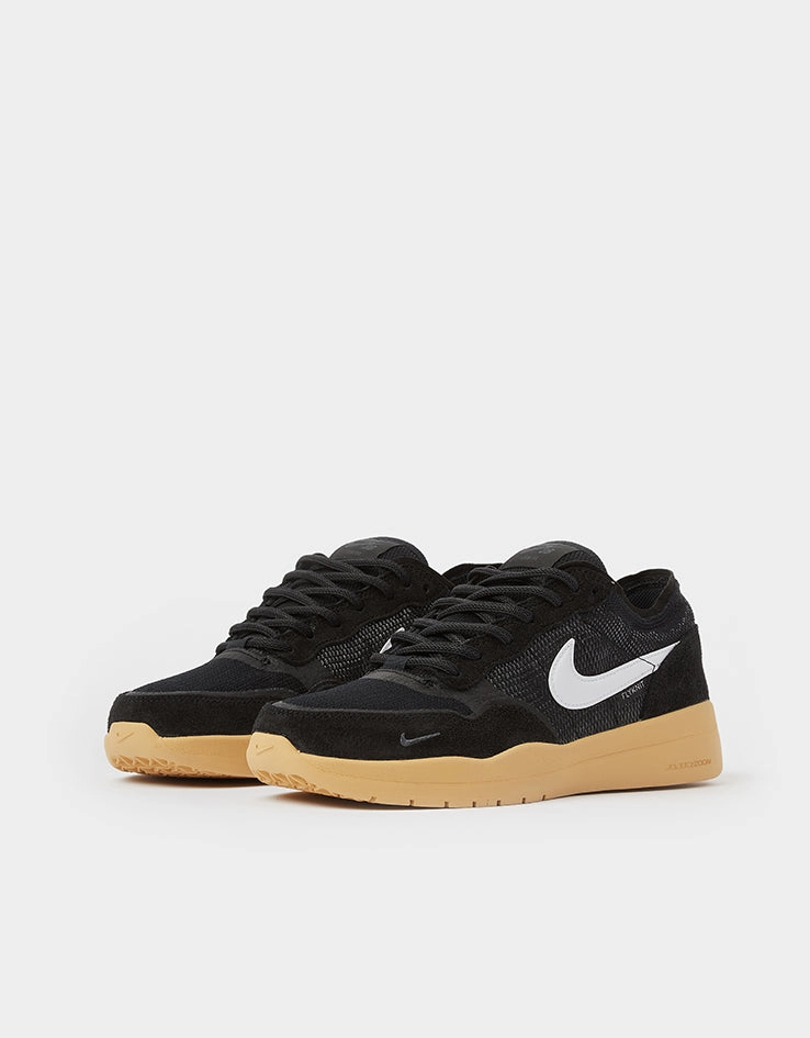 Nike SB PS8 Skate Shoes - Black/White-Anthracite-Gum Yellow Best Shoes For Weightlifting Nike