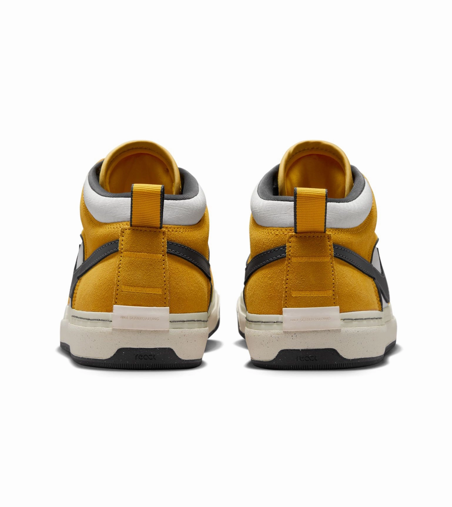 Nike High Tops Shoes Nike SB React Leo - University Gold / Dark Grey